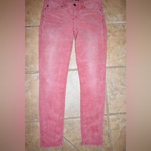 Dear John size 28 Washed Red Corduroy Pants